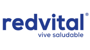 Logo de la farmacia "REDVITAL"